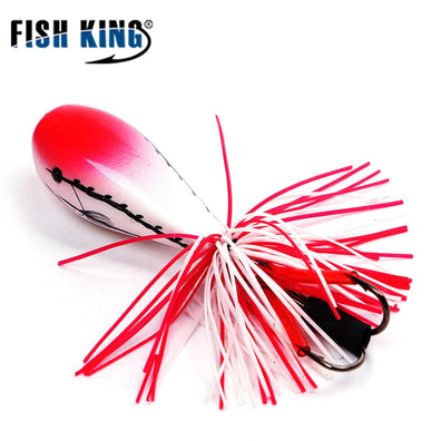 FISH KING 1PC 10g/55cm Topwater Frog Bait